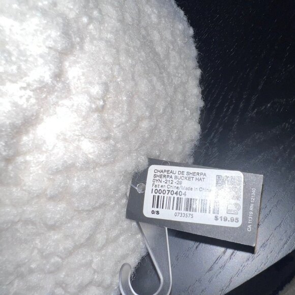 Garage Winter cream sherpa bucket hat - Picture 8 of 8